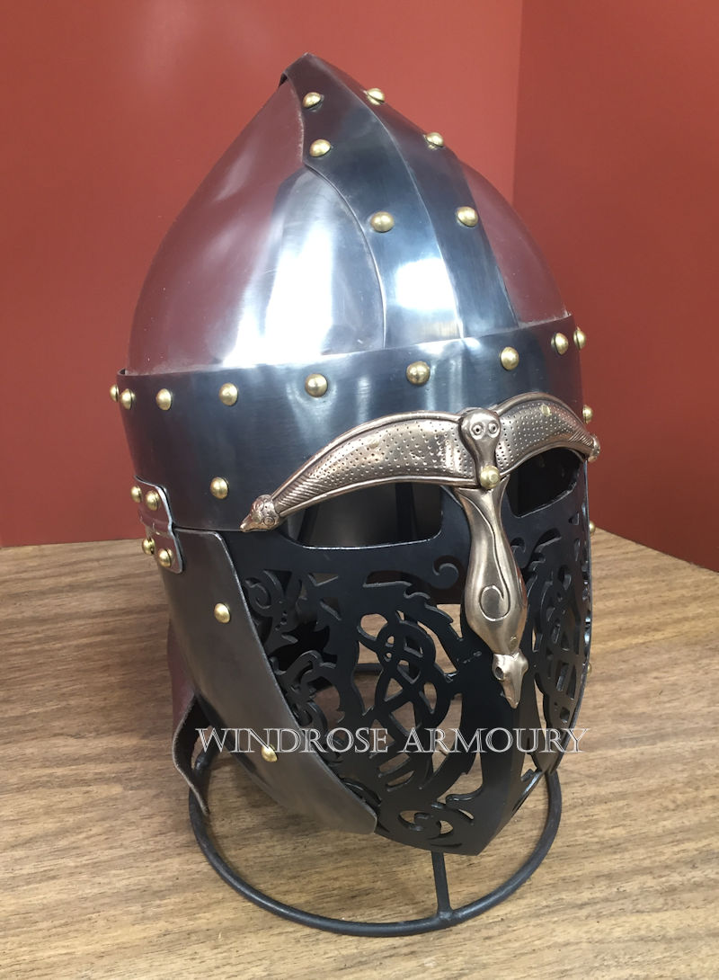 Varangian Helmet, Stainless Steel, Medium